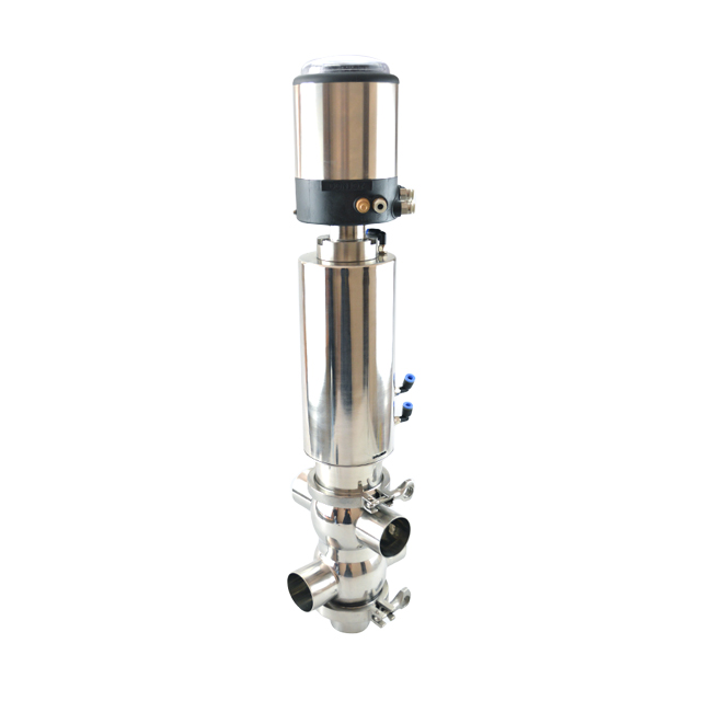 Stainless Steel Pneumatic Constant Modulating Mixproof Valve with Positioner 