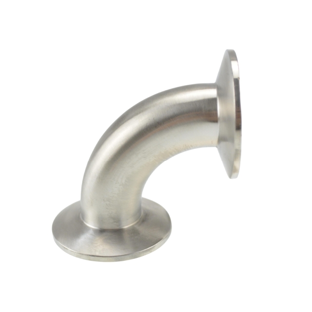 Stainless Steel Food Grade SMS 90° Extremely Short Welded Elbow
