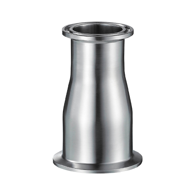 Stainless Steel Sanitary BS-L32 Mirror Surface Welded Eccentric Reduder 