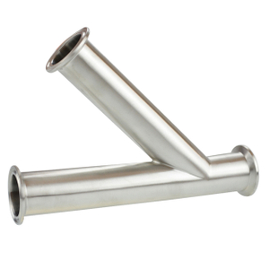 Stainless Steel Mirror Surface 3A 28WA Quick Clamp Branch Tee 