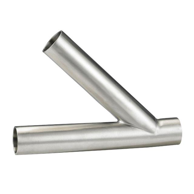 Stainless Steel Hygienic Corrosion Resistant ISO-7W ISO/IDF Tubing Tee