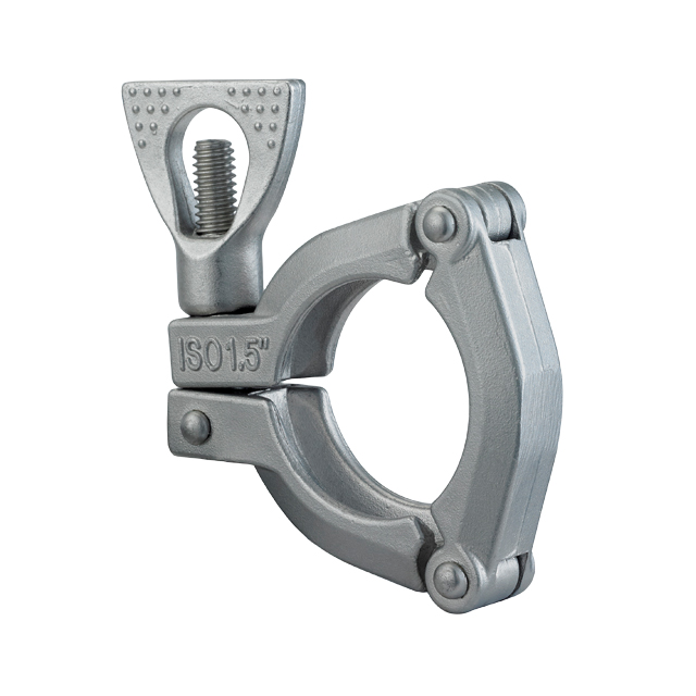 Stainless Steel ODM Adjustable Tri Clover Clamps with Wing Nut