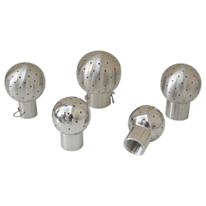 Stainless Steel Matte Fixed Spray Cleaning Ball for Tank 