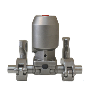 Stainless Steel Vacuum High Purity Clamped Weir Diaphragm Valve 