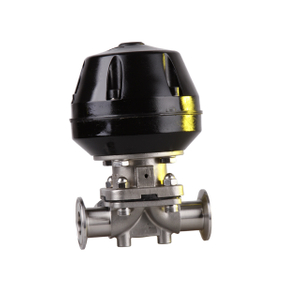Stainless Steel Sanitary Pressure Cryogenic Clamped Diaphragm Valve 