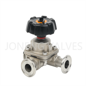 Stainless Steel Sanitary Sterile Clamp Flow Control Valve