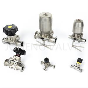 Stainless Steel Sterile Manual Tank Outlet Diaphragm Valve