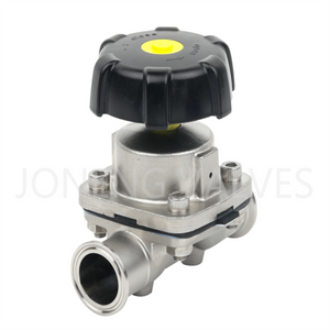 Stainless Steel Tri-clamp Manual Straight Way Diaphragm Valve