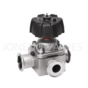 Stainless Steel Food Grade Manual Forged Diaphragm Membrane Valve