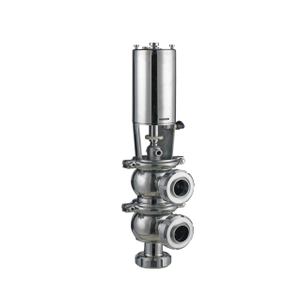 Stainless Steel Sanitary Thread Flow Divert Valve for Water
