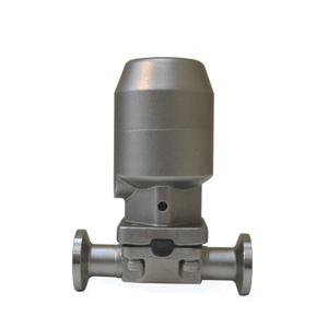 SS316L Stainless Steel Clamp Pneumatic Sanitary Diaphragm Valve