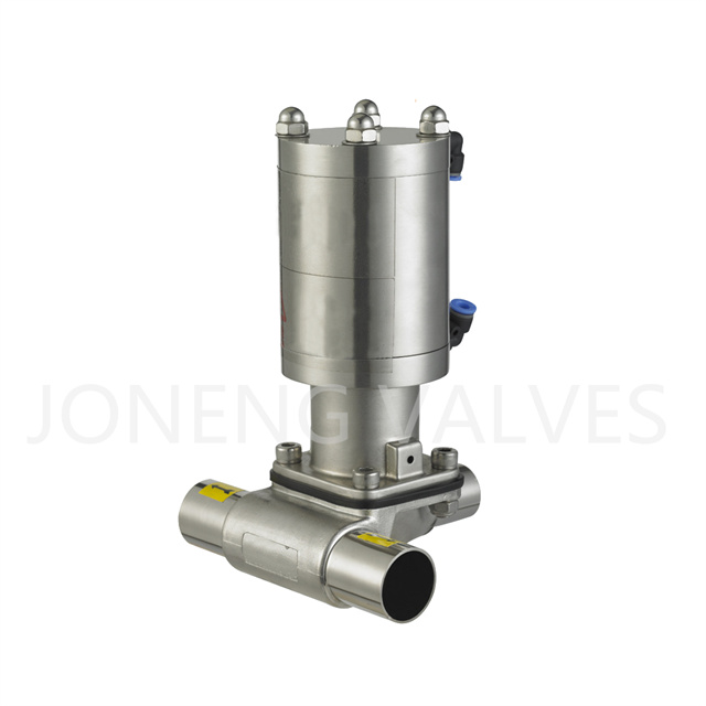 SS316L Compatible Clamp Stainless steel SMS Pneumatic Membrane Valve